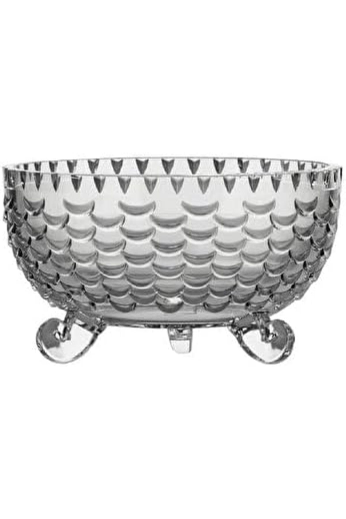 STOREMAX Ezg 3 Ayaklı Cam Çerezlik-Şekerlik-Sunumluk (Geometrik) Ezsnshop 1065757