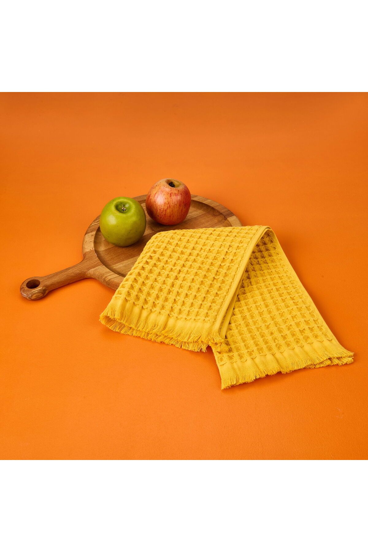ASPARTAM Waffle Mutfak Havlusu - Kiremit - 30x45 cm
