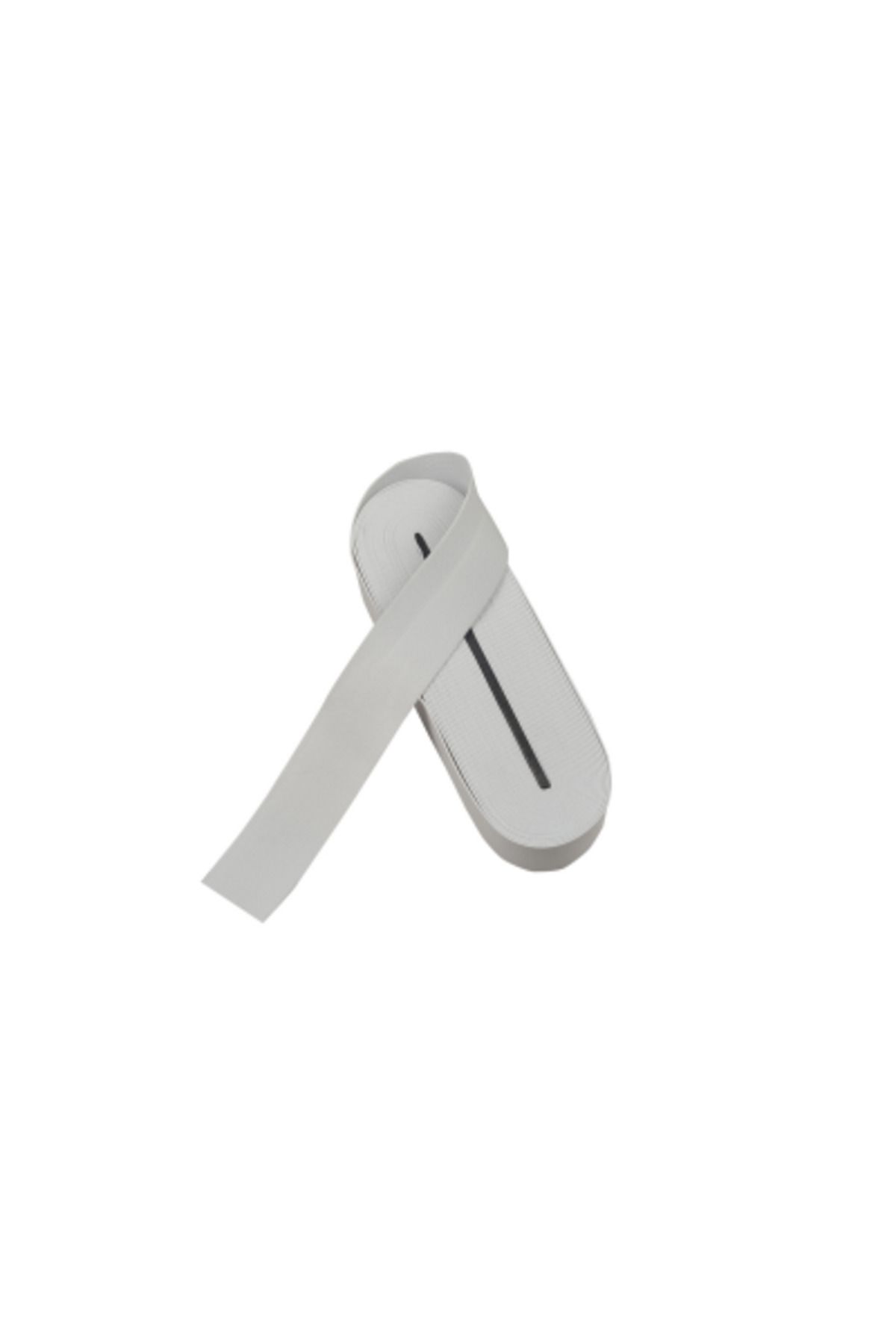 STOREMAX ELZ BEYAZ - 4CM PAÇA LASTİK YASSI GENİŞ 10MT