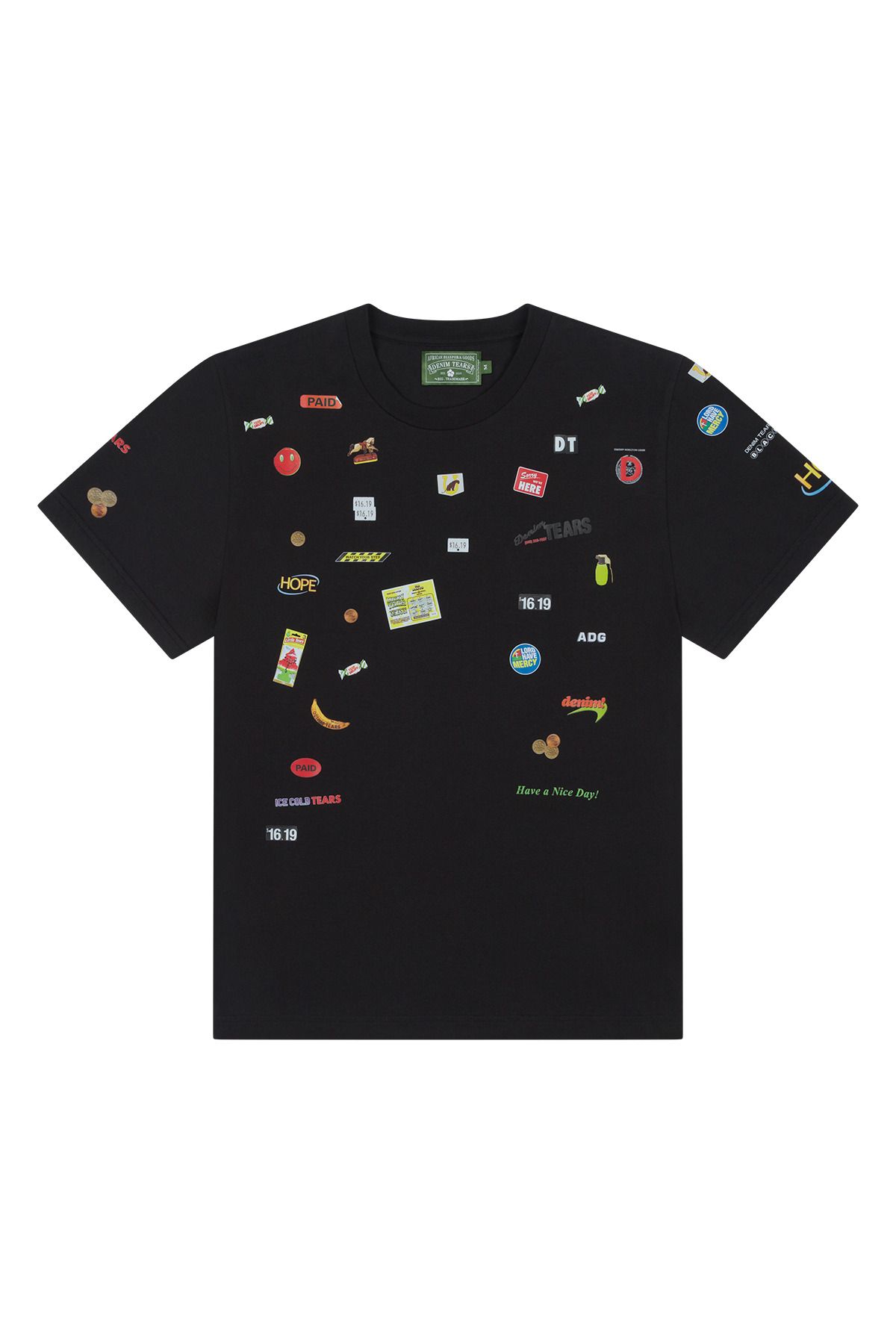 bellanova "Sticker Bomb Unisex Tişört – Urban Style"