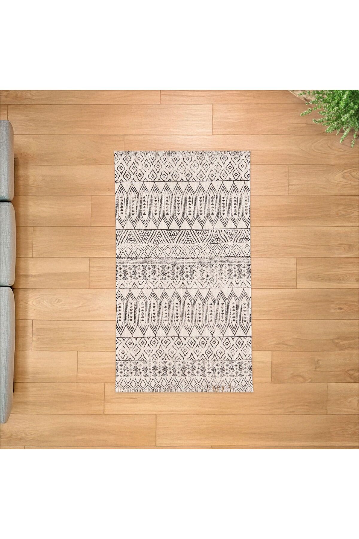 MATMEL Fiord Kilim - Ekru - 80x150 cm