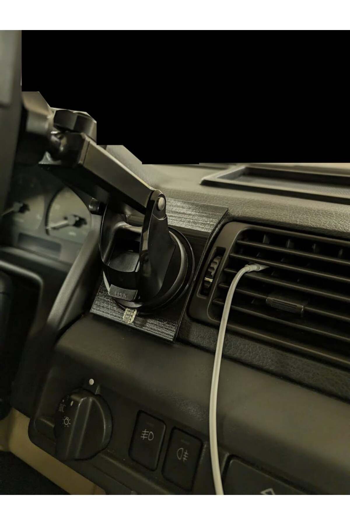 Lucest Range Rover P38 Uyumlu Telefon Montaj Adaptörü (Plastik Aparattır!!!)