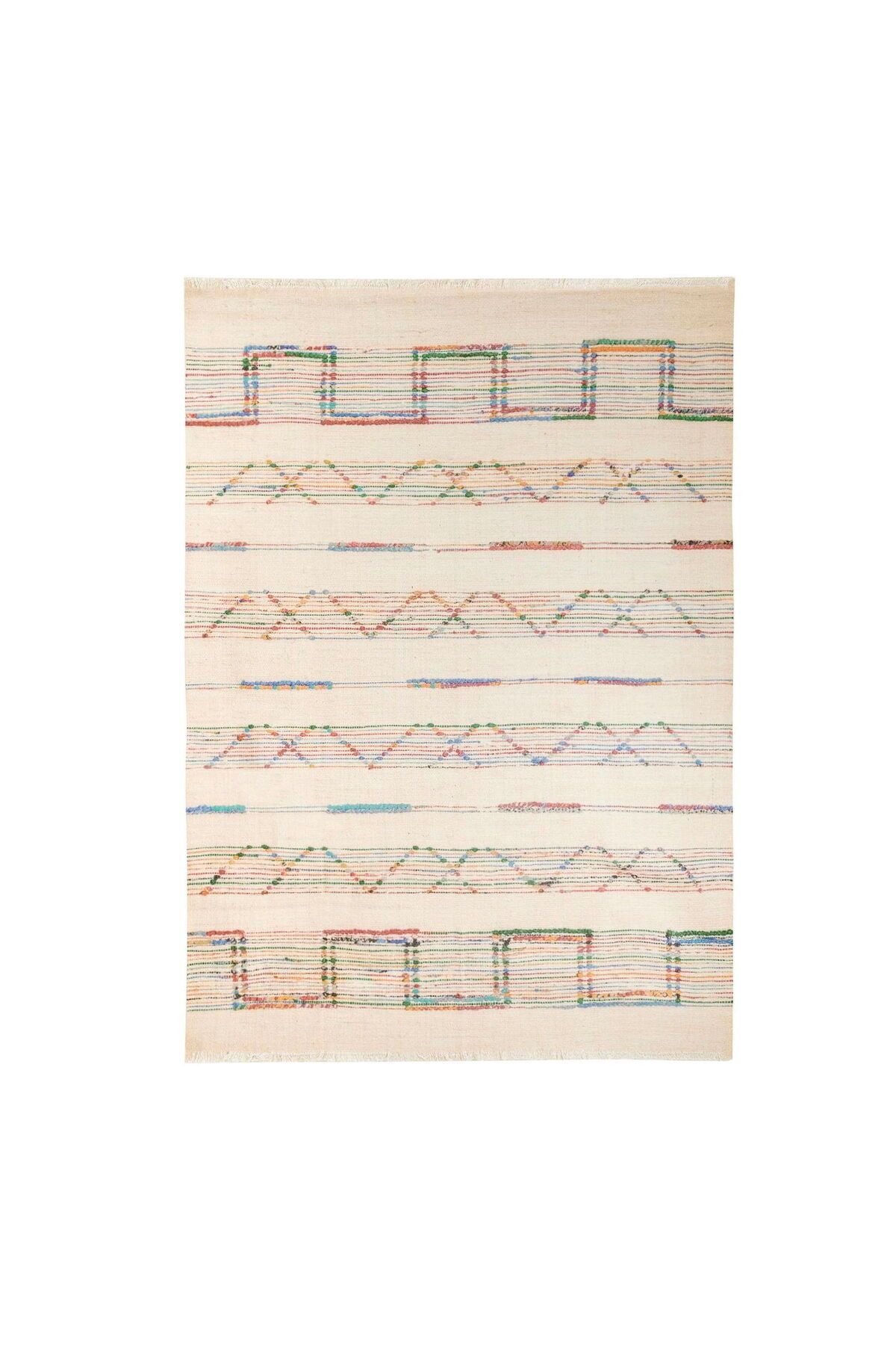 ASPARTAM Kingstone Kilim - Renkli - 160x230 cm