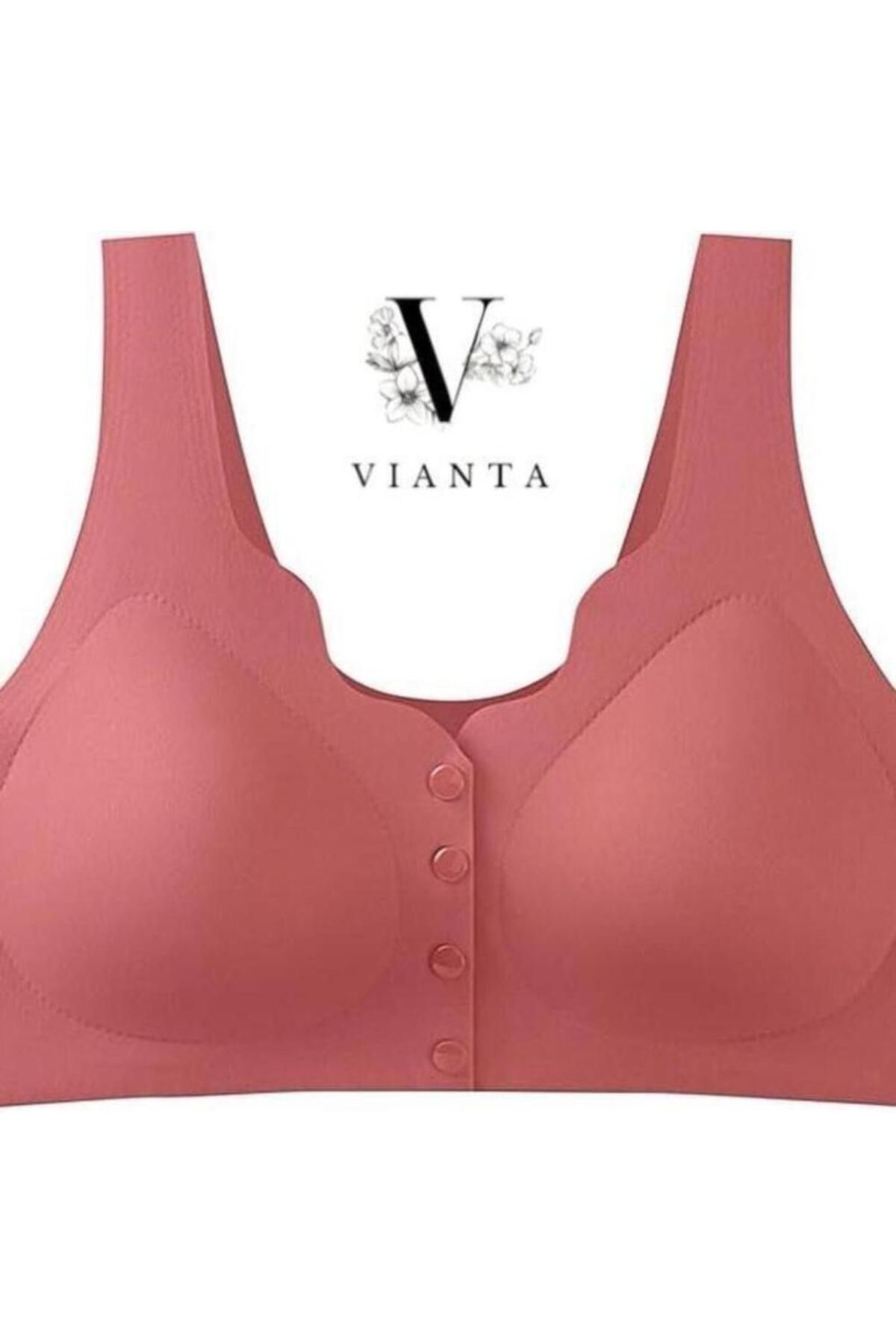Kelebeklingerie Lazer Önü DÜĞMELİ Görünmez Balensiz Çıkarılabilir Pedli Dikişsiz Hayalet Sütyen