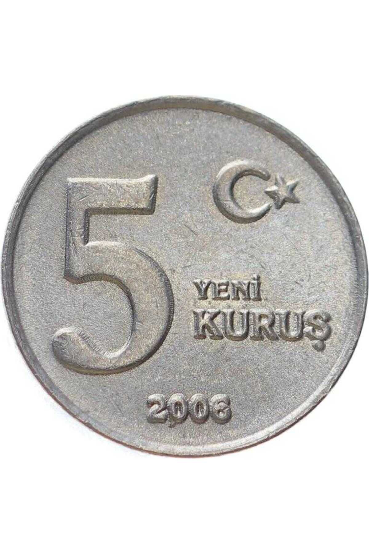 Gökçe Koleksiyon 2006 Yılı 5 Kuruş Çil TCM3009