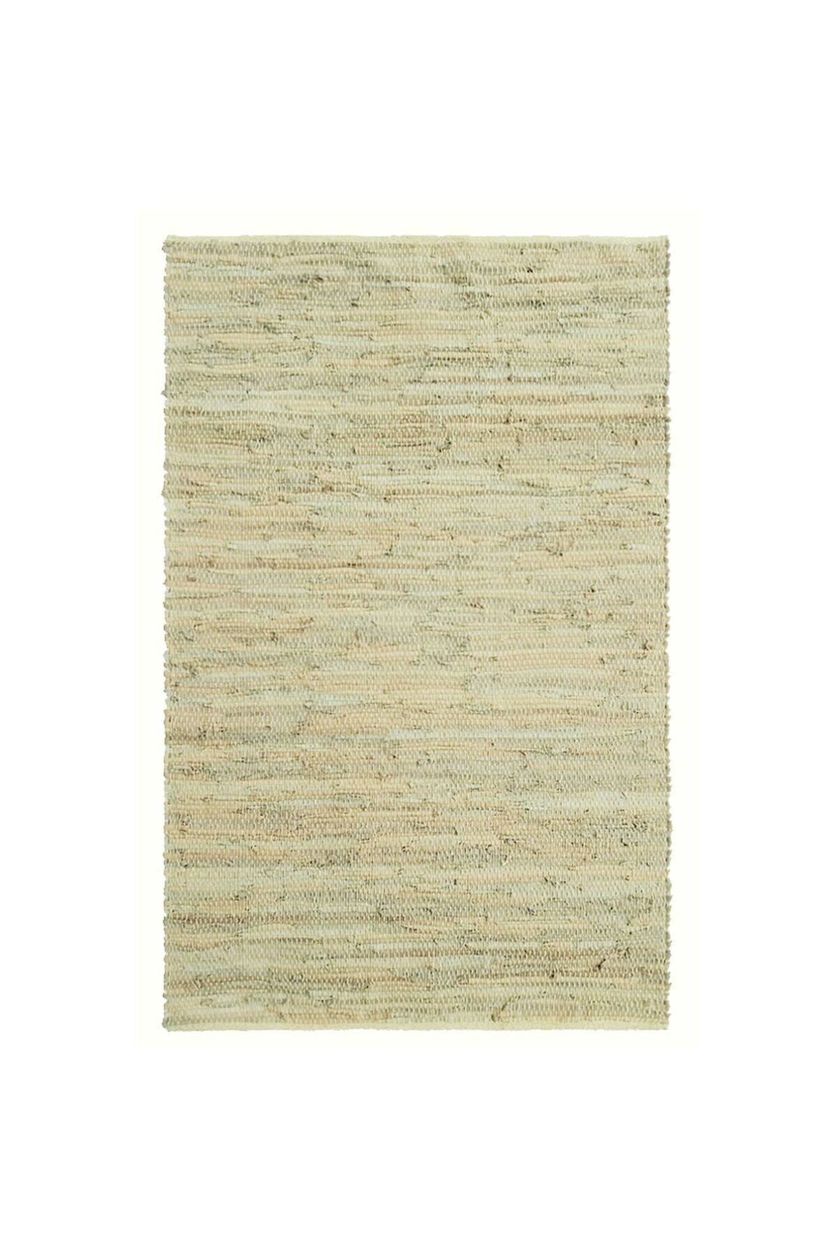 ASPARTAM Home 1718225D Deri Kilim - Natürel / Gold - 120x180 cm