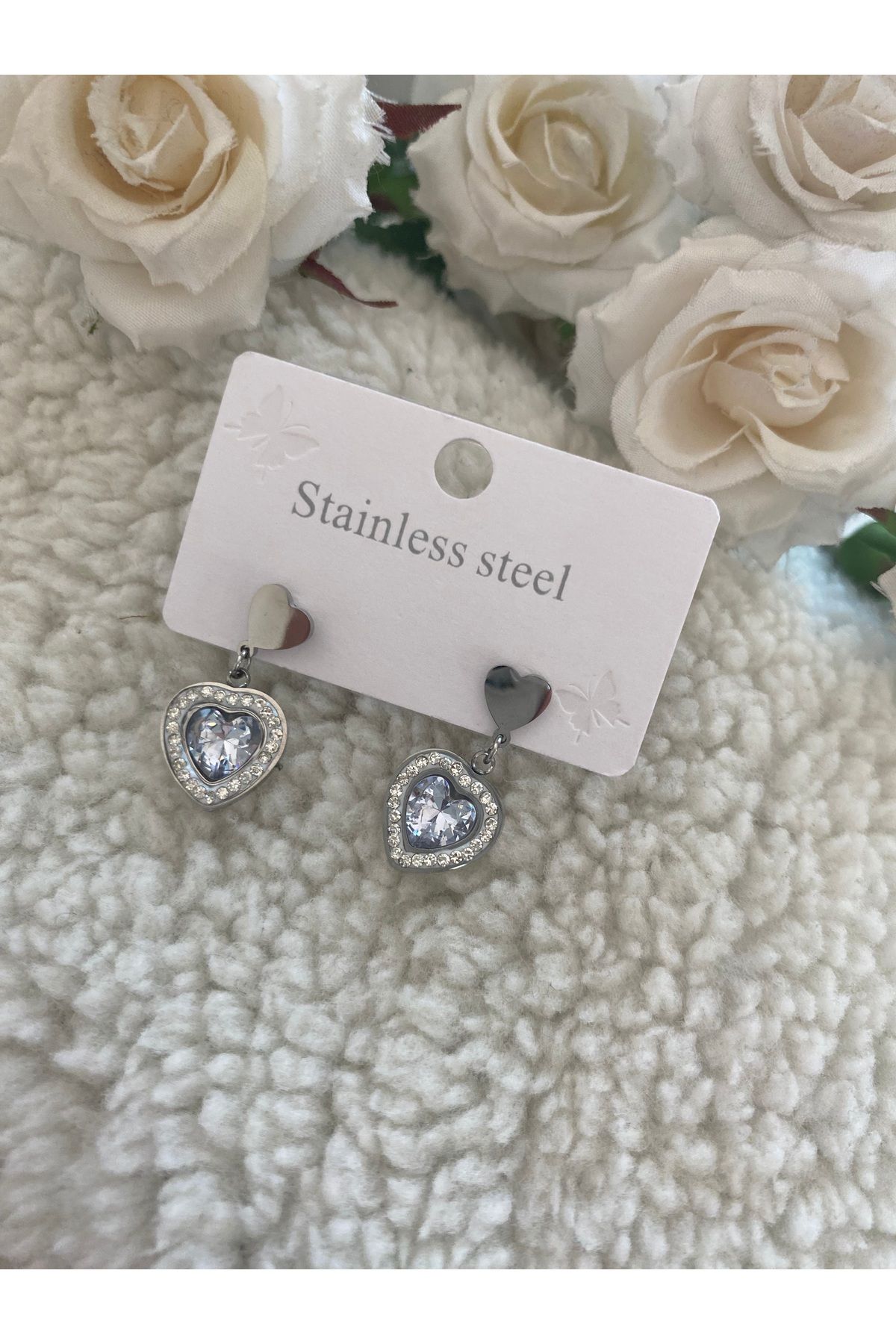 begonyam aksesuar Silver Kalpli Küpe