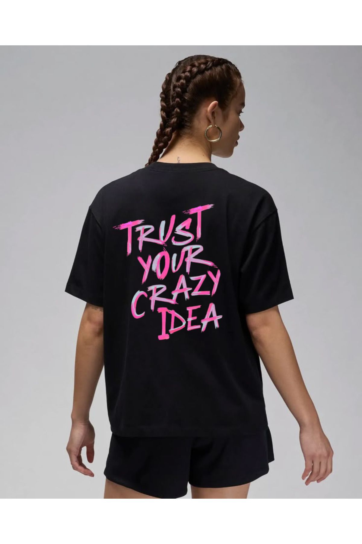 DAĞ TEKSTİL CRAZY IDEA Oversize T-shirt