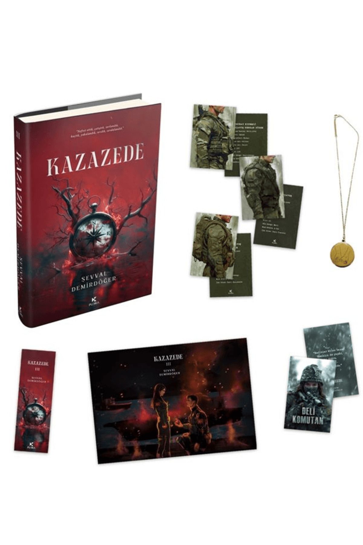 Pukka yayınları Kazazede - 3 (Kolyeli) / Şevval Demirdöğer / Pukka Yayınları / 9999000909000