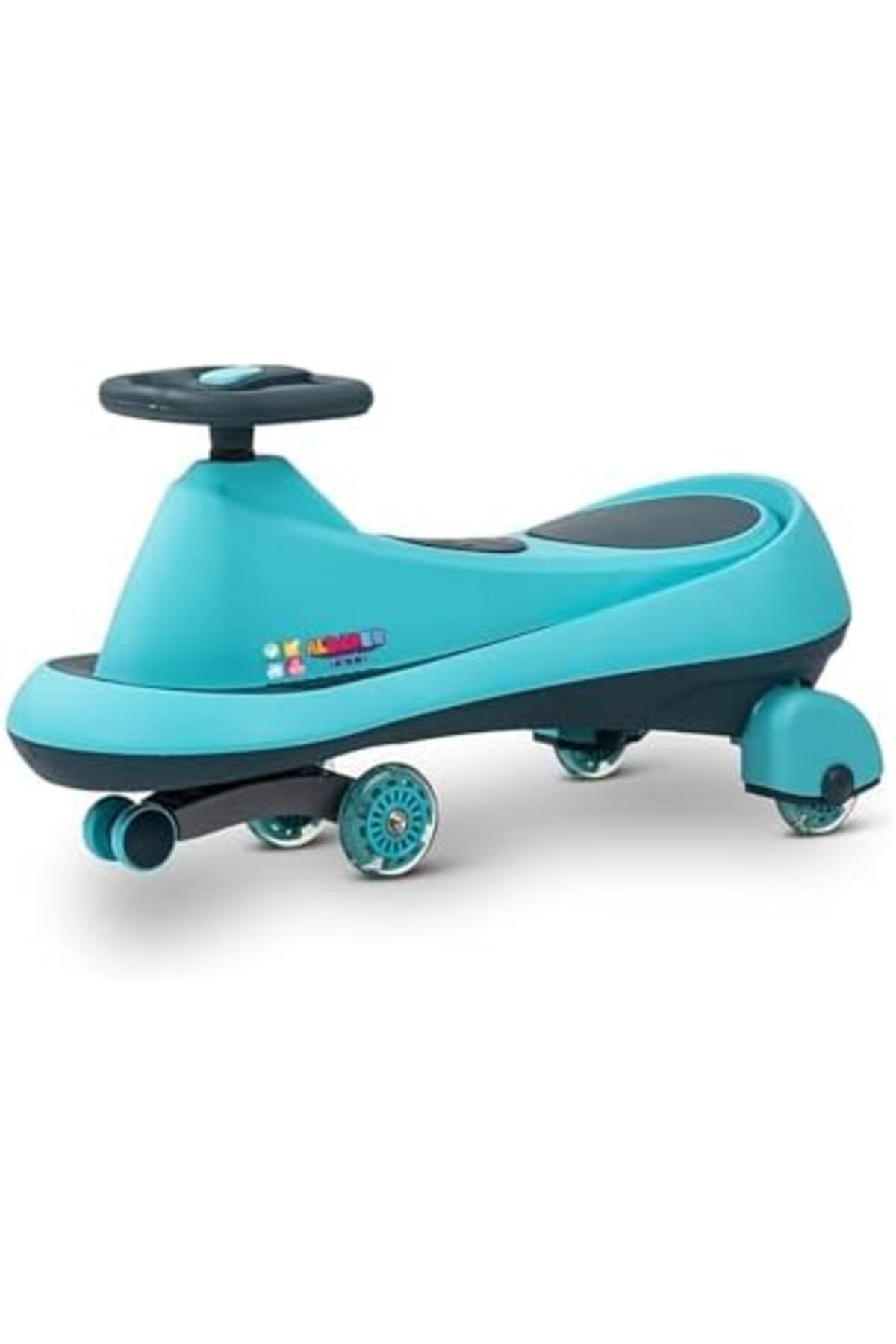 Magic swing cars - children's ride-on toys pushed with music and light effects, a ride-on toy pushed
