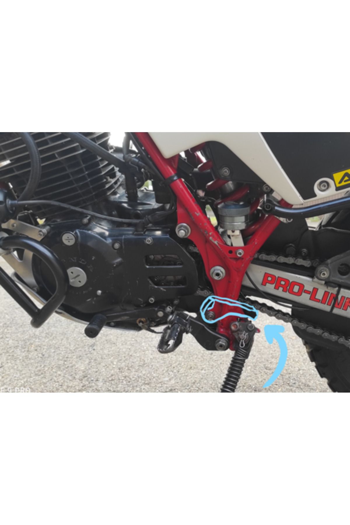Lucest Honda XL500R Zincir Slide (Plastik Aparattır!!!)
