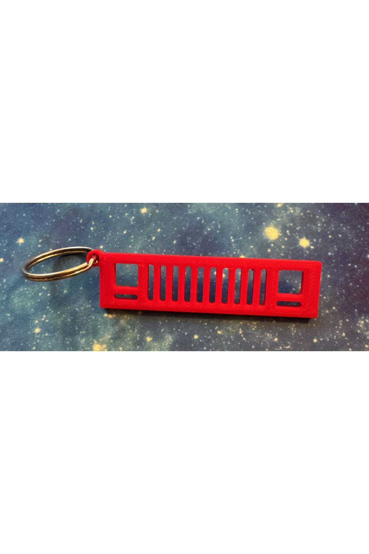 Lucest Jeep XJ/MJ 10 Uyumlu Yuva Grille Anahtarlık (Plastik Aparattır!!!)
