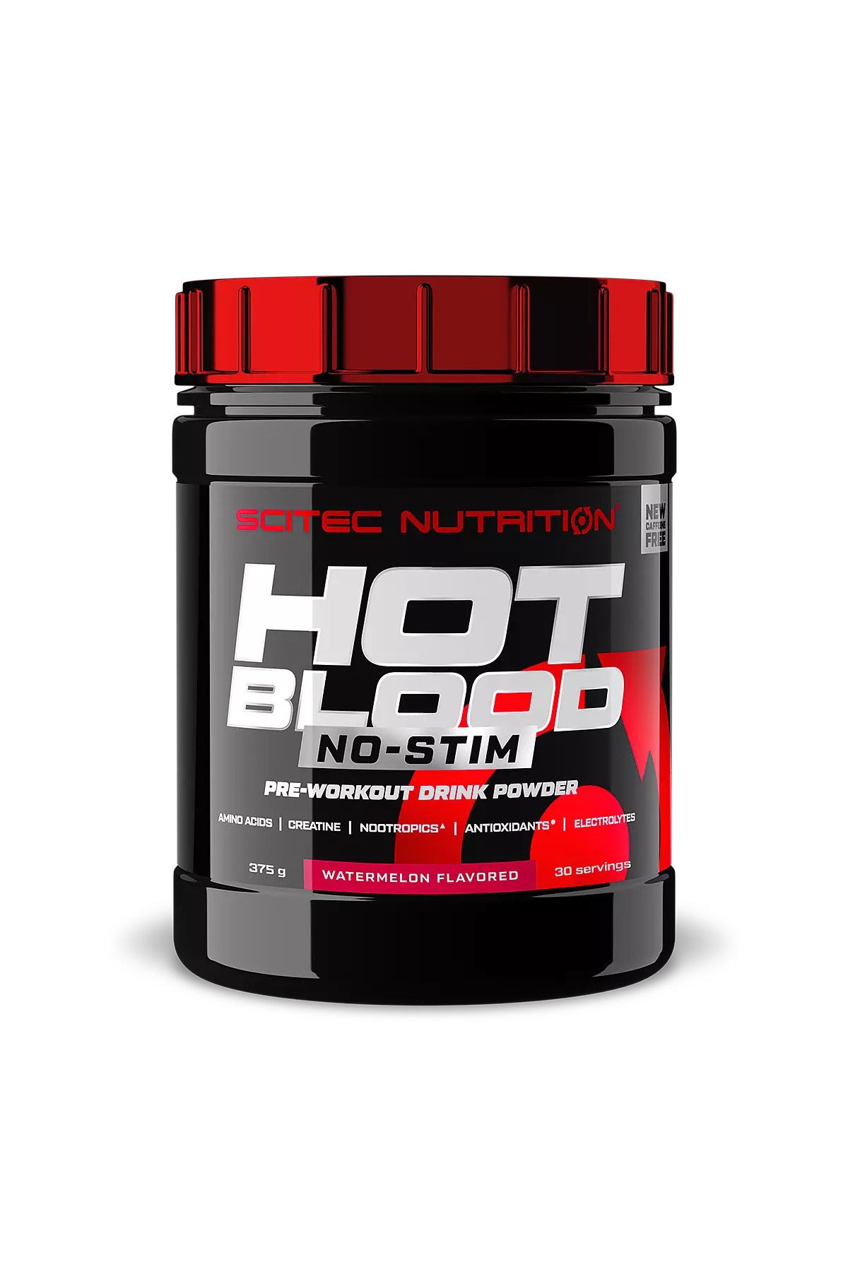Scitec Hot Blood No-Stim Free(Caffein free) Preworkout (375 gr.)