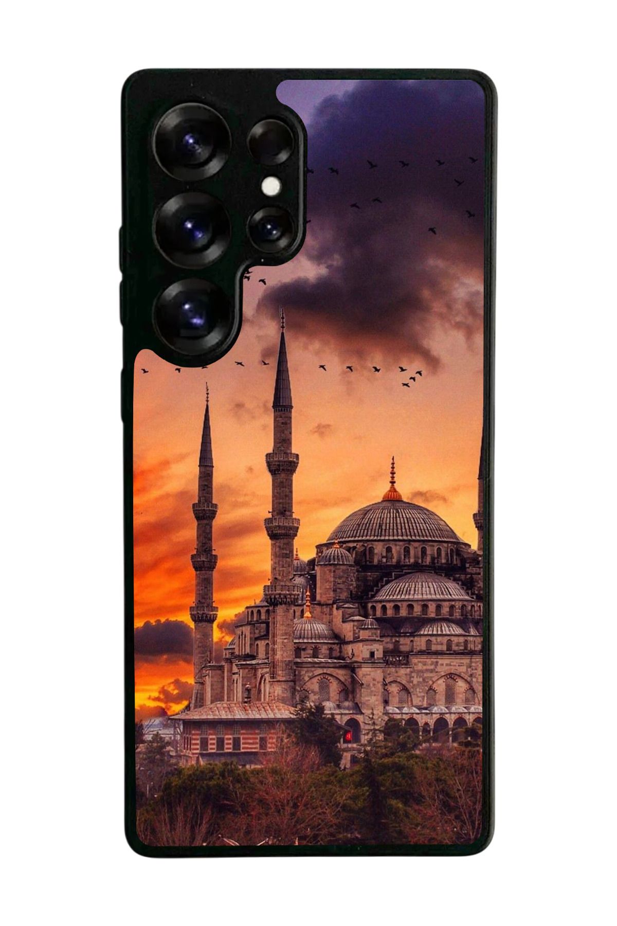 BGAKSESUAR Samsung Galaxy S25 Ultra Uyumlu Siyah Kılıf – Yumuşak Silikon, Koruyucu, Şok Emici Kapak