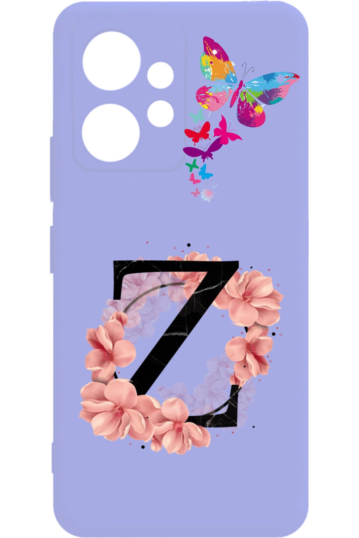 Rotaks Xiaomi Redmi Note 12 4g Uyumlu Kılıf Silikon Esnek Soft ve Pürüzsüz İsme Özel Baskılı