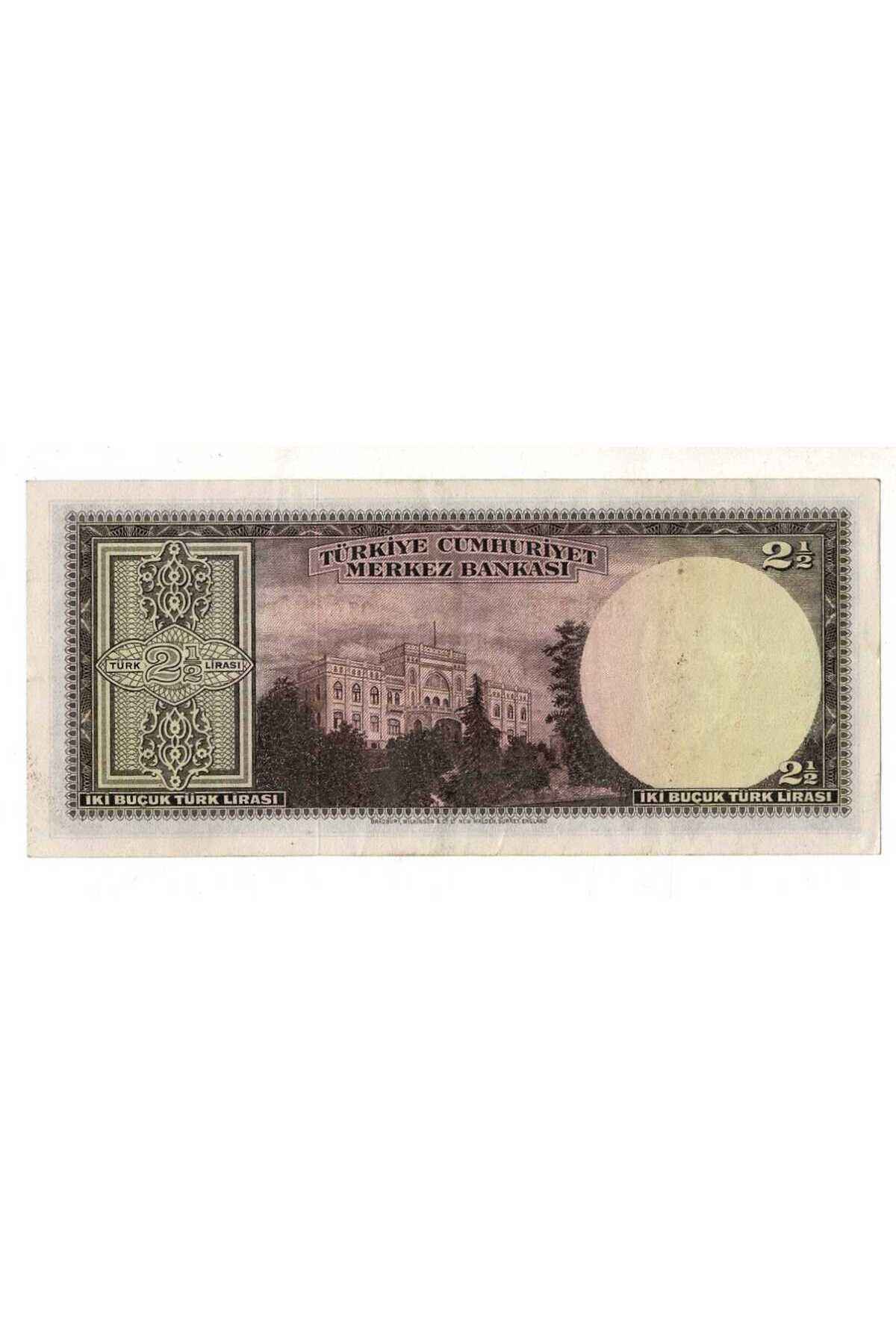 Gökçe Koleksiyon 2.Emisyon 1. Tertip 2½ Türk Lirası Seri B9 NATURELÇÇT++ TCK9338