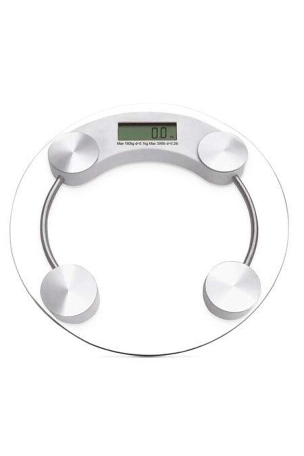 STOREMAX ELZ DİJİTAL YUVARLAK CAM BASKÜL TERAZİ 180KG. TF-1051 FRNTR 1127478