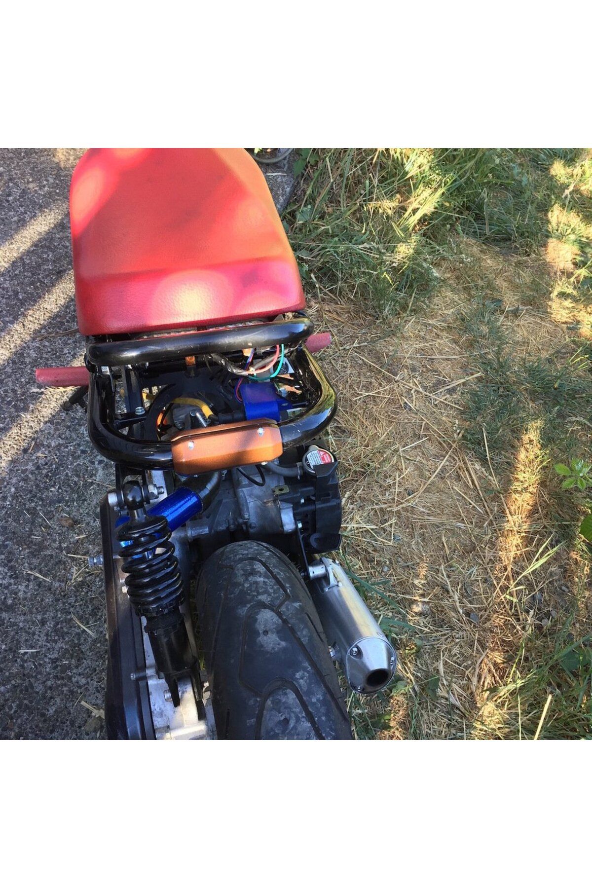 Lucest Honda Ruckus "Finkelberry Uyumlu   çerçeve güzelleştirici (Plastik Aparattır!!!)