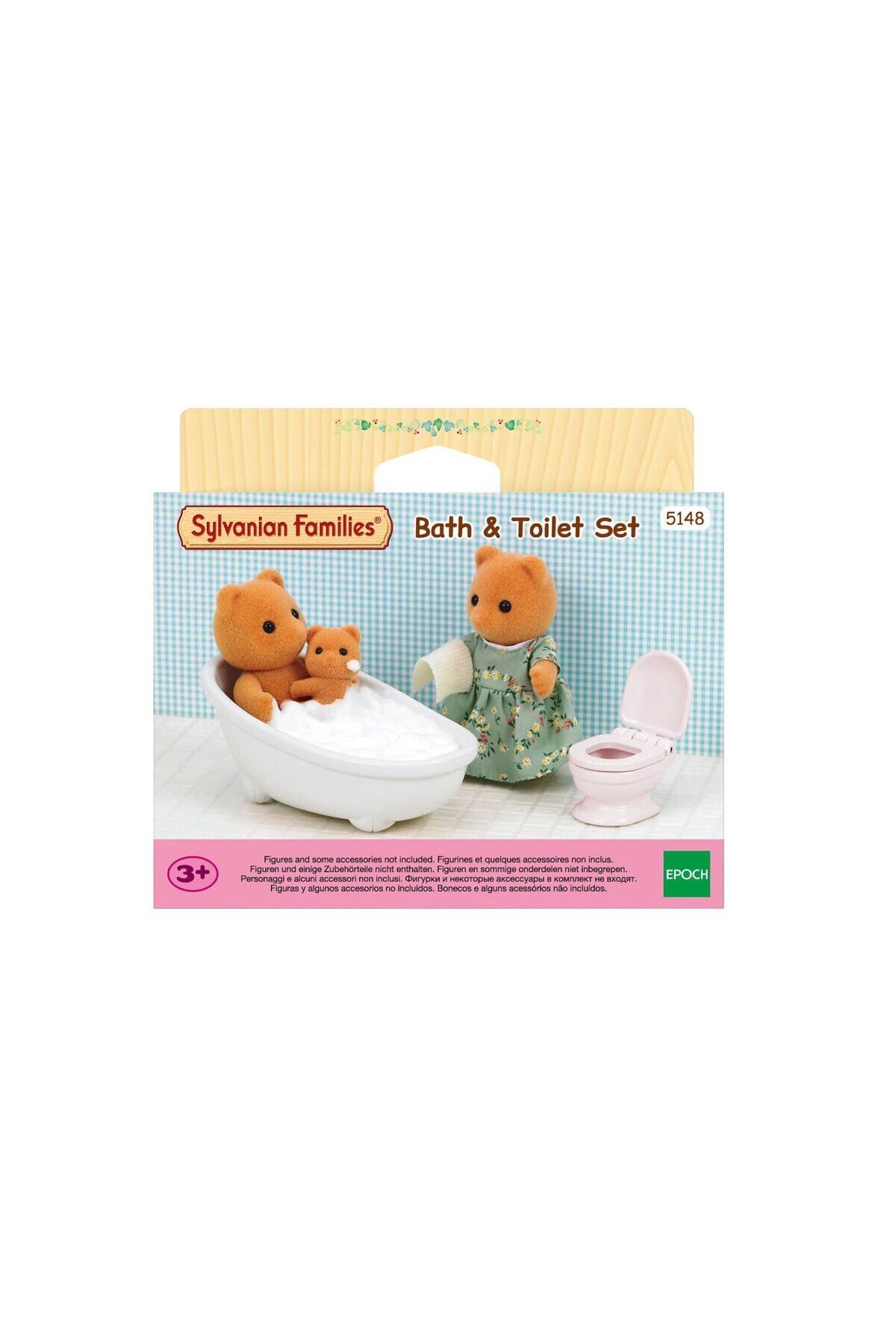 Adore 5148 Sylvanian Families Banyo ve Tuvalet Seti (figürler dahil değildir) +3 yaş