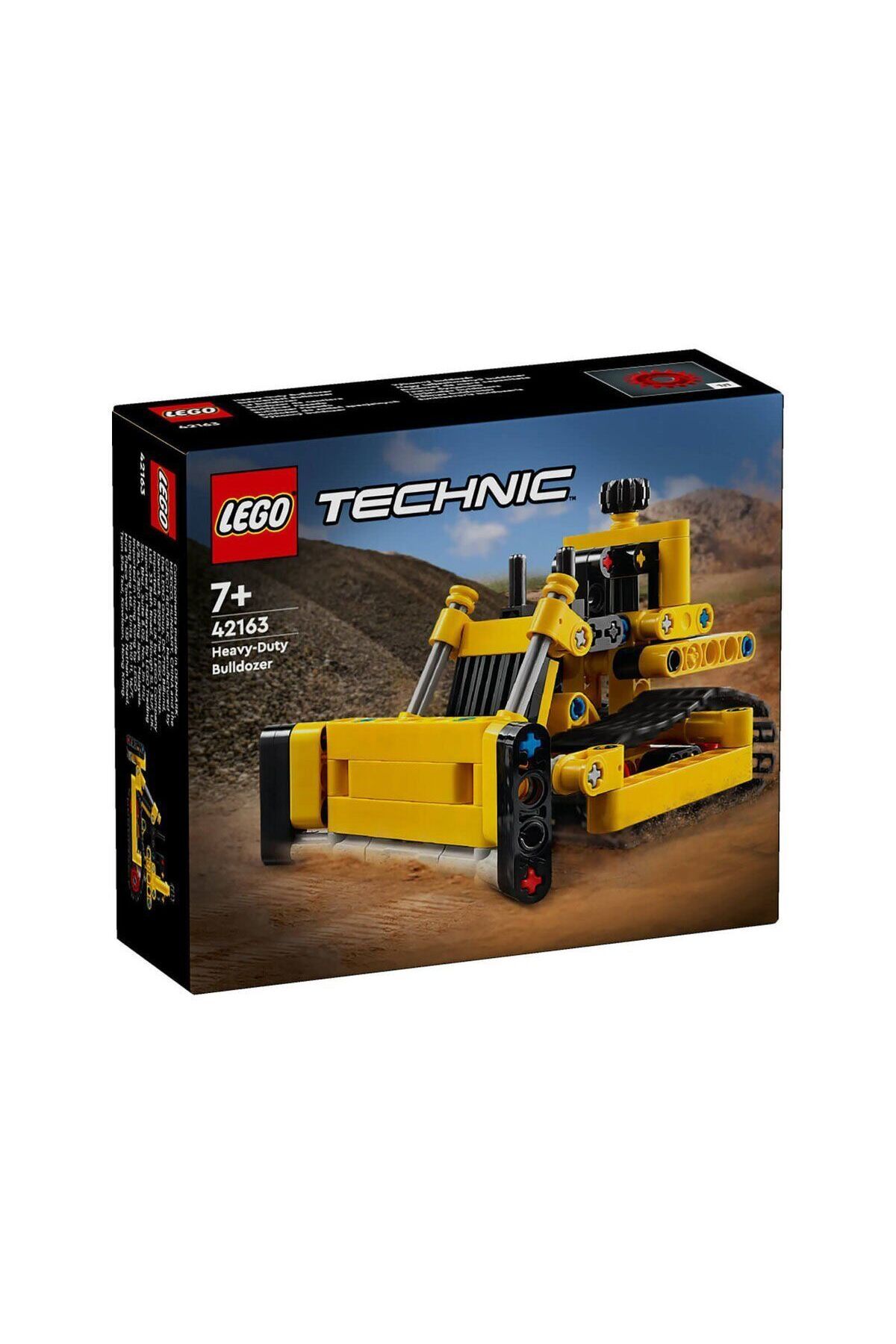 Easy Tedarik 42163 LEGO® Technic Ağır İş Buldozeri 195 parça +7 yaş