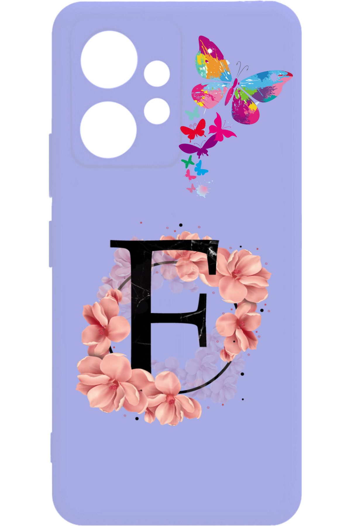 Rotaks Xiaomi Redmi Note 12 4g Uyumlu Kılıf Silikon Esnek Soft ve Pürüzsüz İsme Özel Baskılı