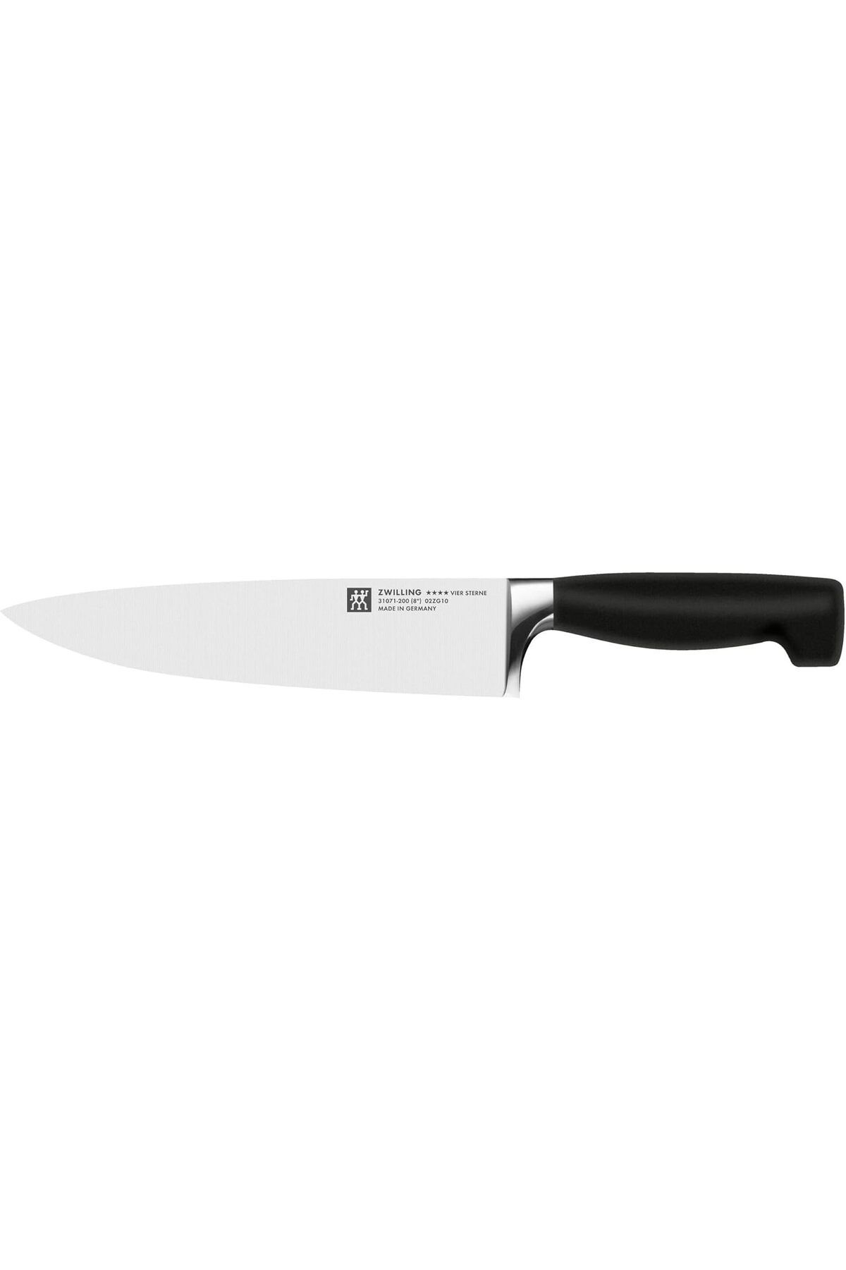STOREMAX ELZ Four Star Şef Bıçağı, Paslanmaz Çelik, Siyah,200 mm FRNTR 1127478