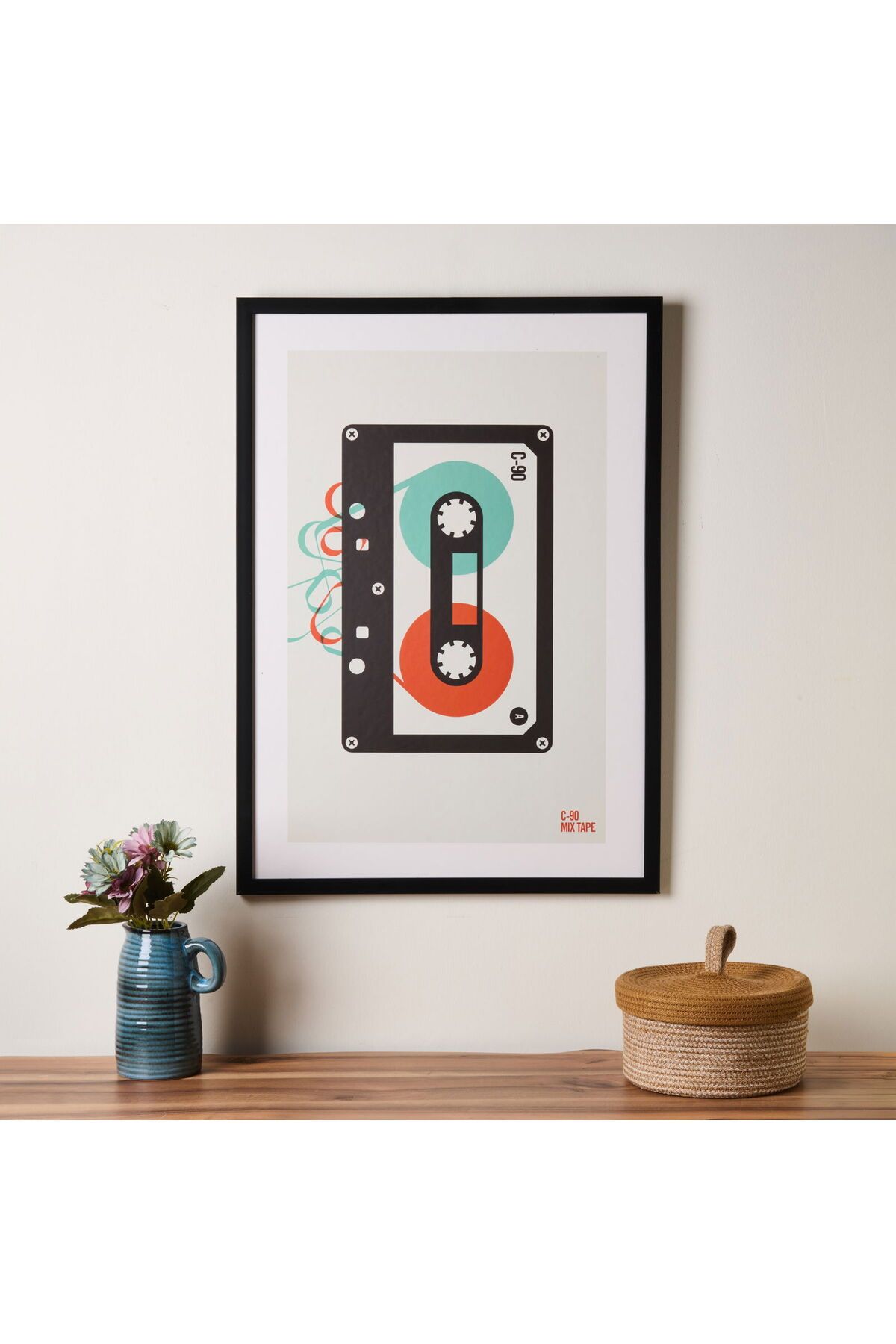 MATMEL Cinta Tablo - Renkli - 70x50 cm