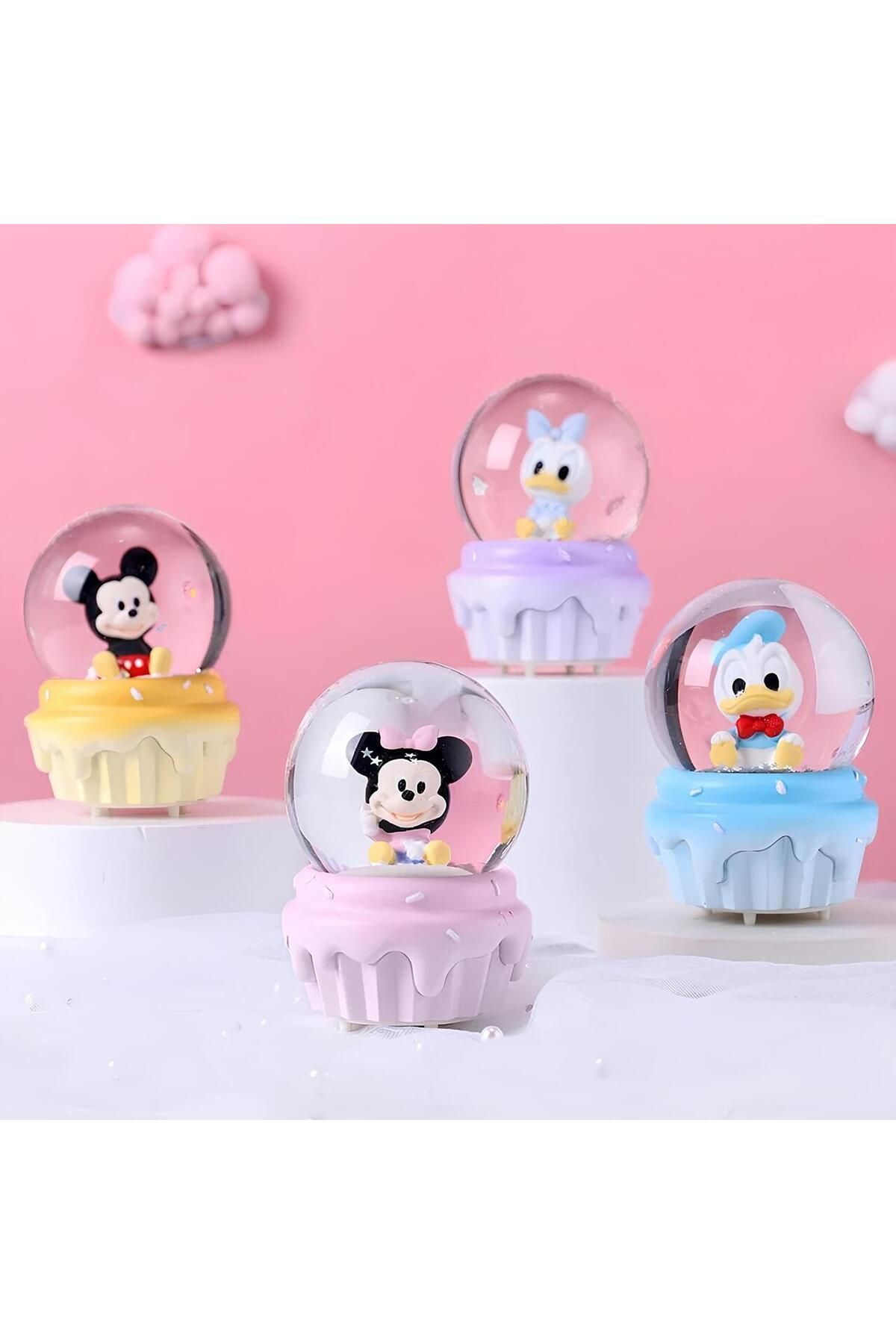 Orkun MANDIRACILAR Mickey Mouse Işıklı Kar Küresi Model 4