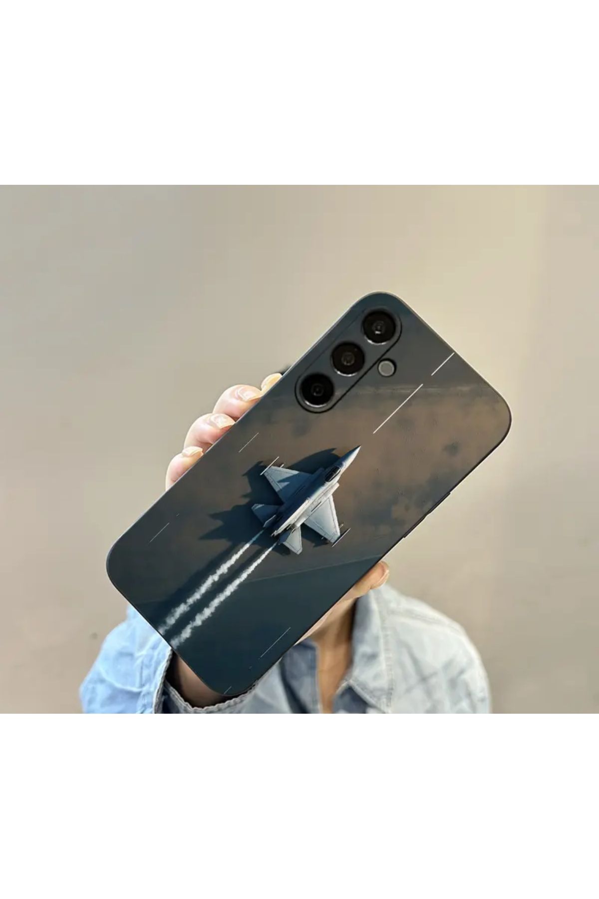 Store Samsung Galaxy A72 Uyumlu Desenli Kamera Korumalı Kılıf