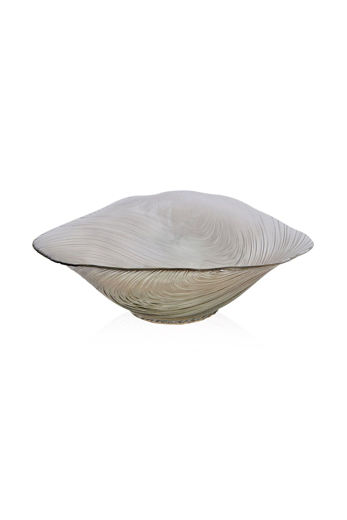 ASPARTAM Design Elisya Büyük Servis Kasesi - Füme