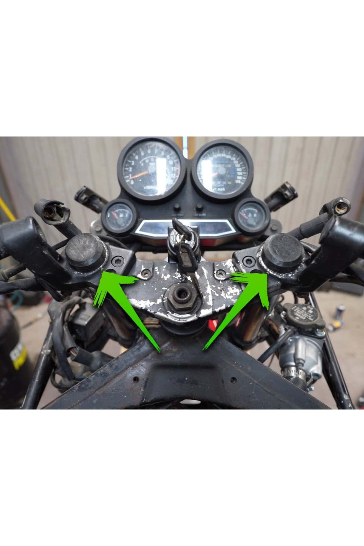 Lucest Kawasaki çatal kapakları (GPZ1000RX) (Plastik Aparattır!!!)