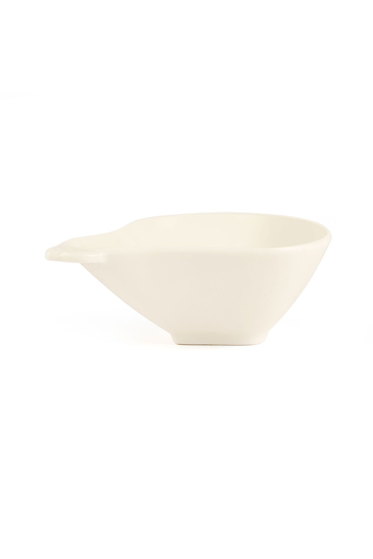 MATMEL Armut Şekilli Küçük Çerezlik - Beyaz - 8,5 cm