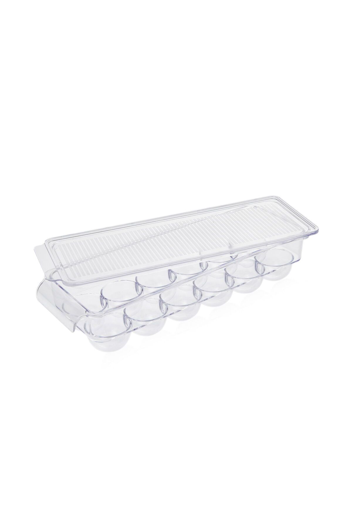 ASPARTAM-Egg Storage Container with Lid - Transparent 3