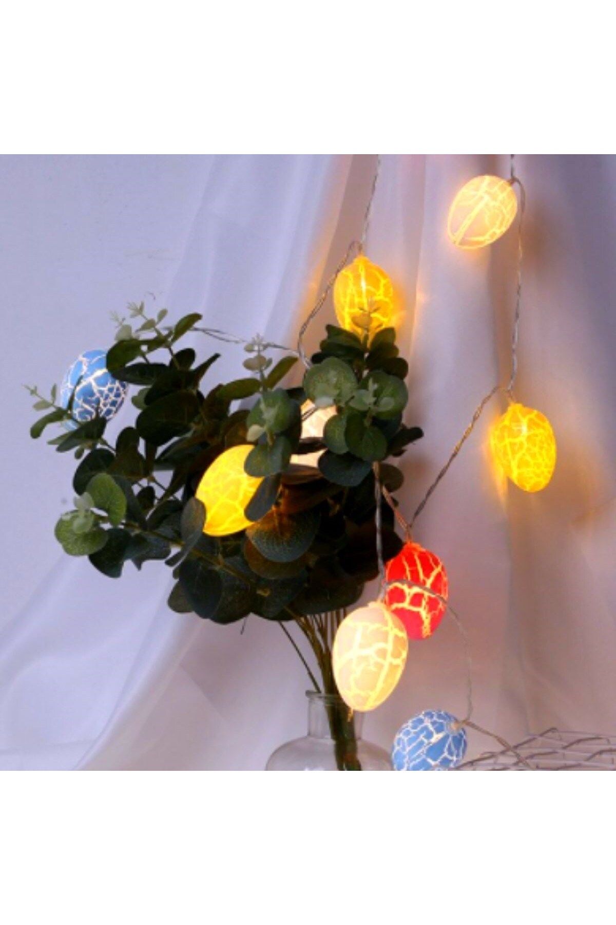 STOREMAX svticaret 10'lu Renkli Yumurta Şeklinde atif Dolama Led Aydınlatma mhm 1053513