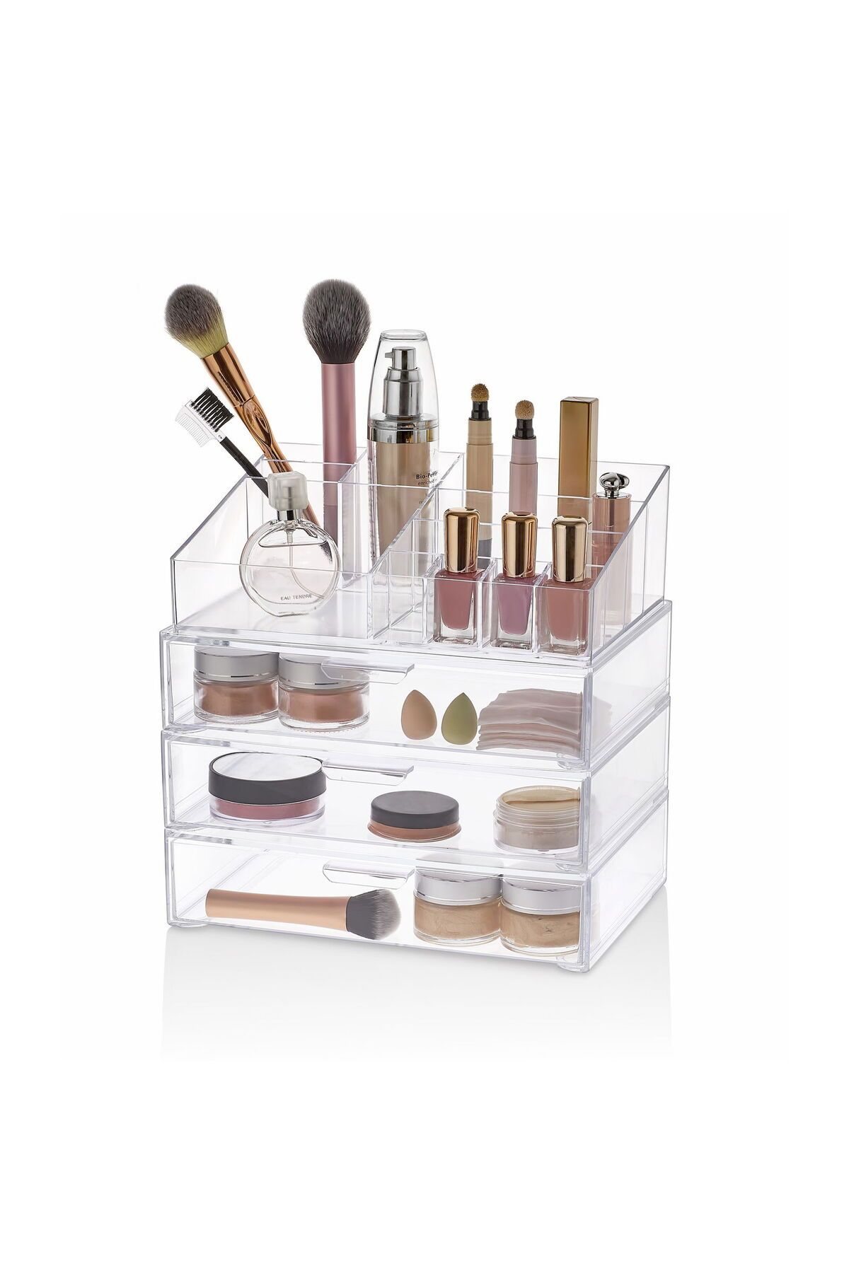 ASPARTAM Store 3 Çekmeceli Makyaj Organizer Seti