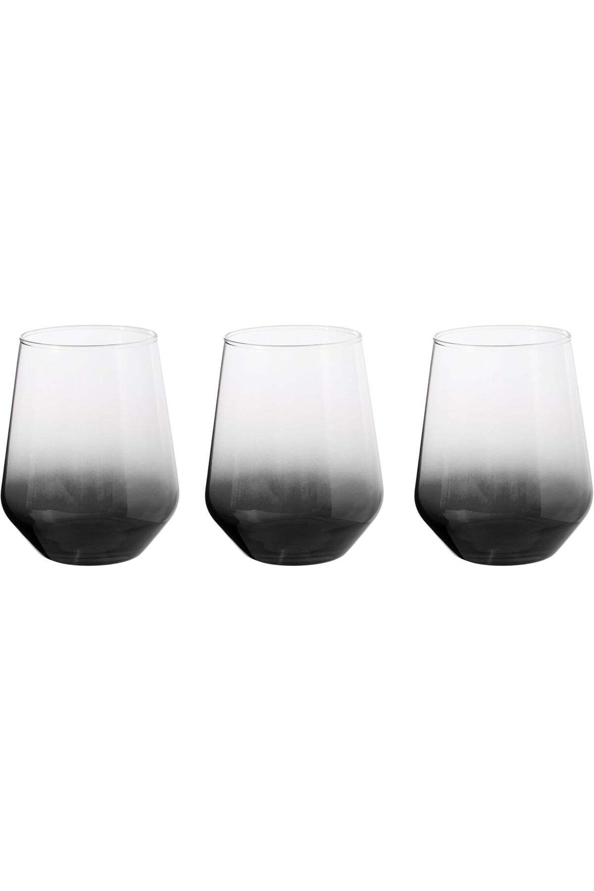STOREMAX ELZ Concept Lora 3'lü Meşrubat Bardağı Seti, Füme 425Ml FRNTR 1127478