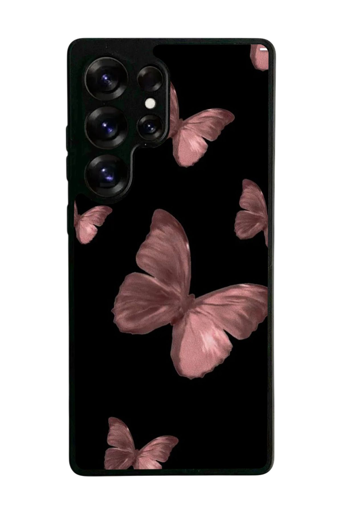 BGAKSESUAR Samsung Galaxy S25 Ultra Uyumlu Siyah Kılıf – Yumuşak Silikon, Koruyucu, Şok Emici Kapak