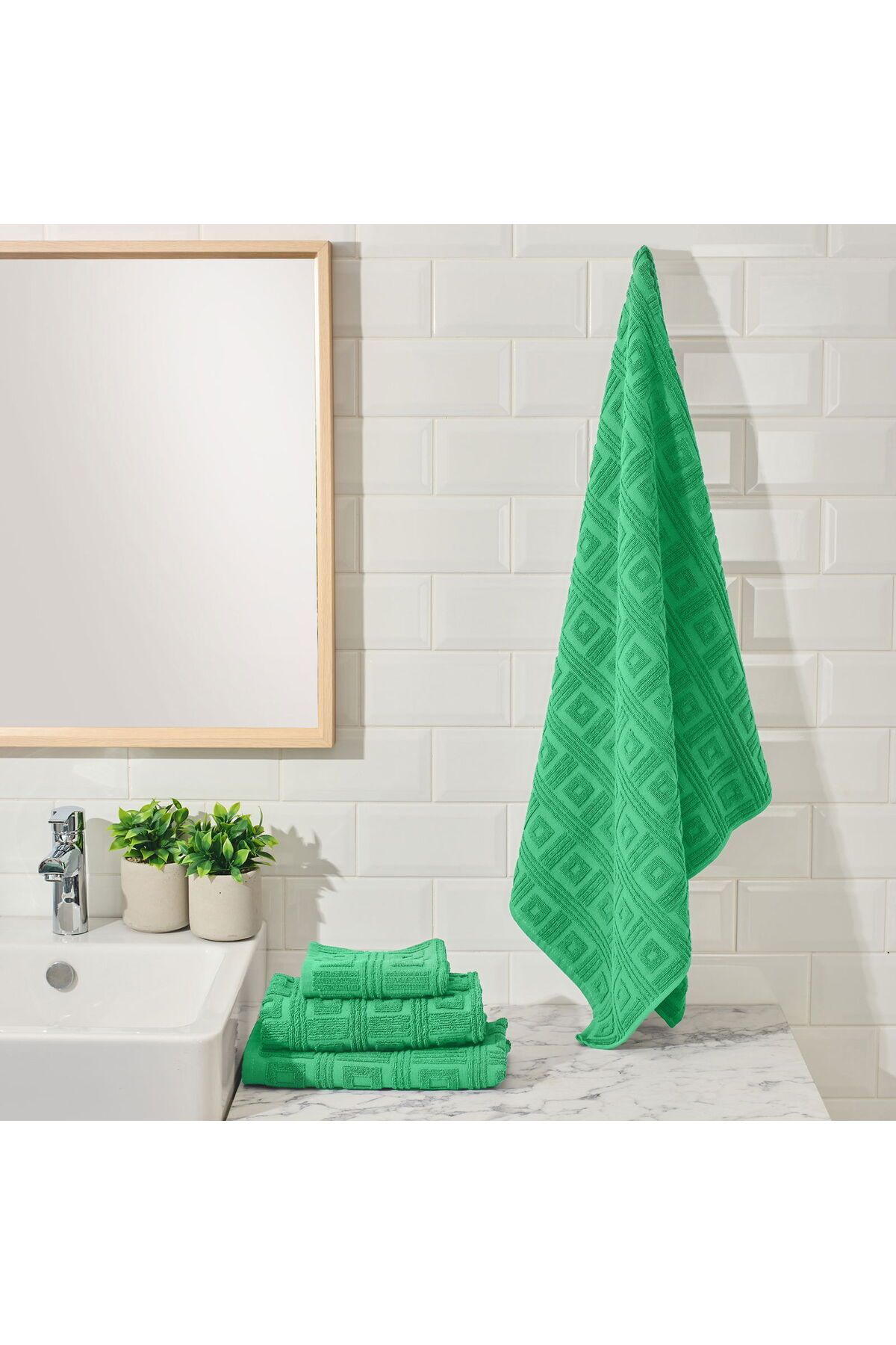 MATMEL Kybele Banyo Havlusu - Yeşil - 70x140 cm