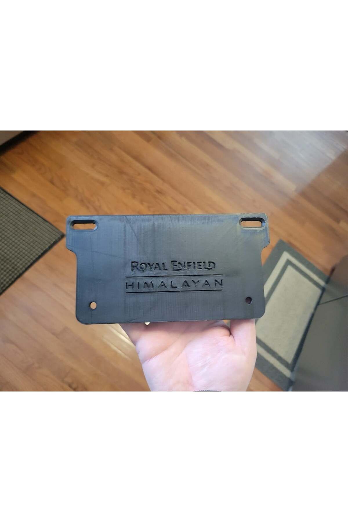 Lucest Royal Enfield Himalaya Uyumlu ABD plaka adaptörü (Plastik Aparattır!!!)