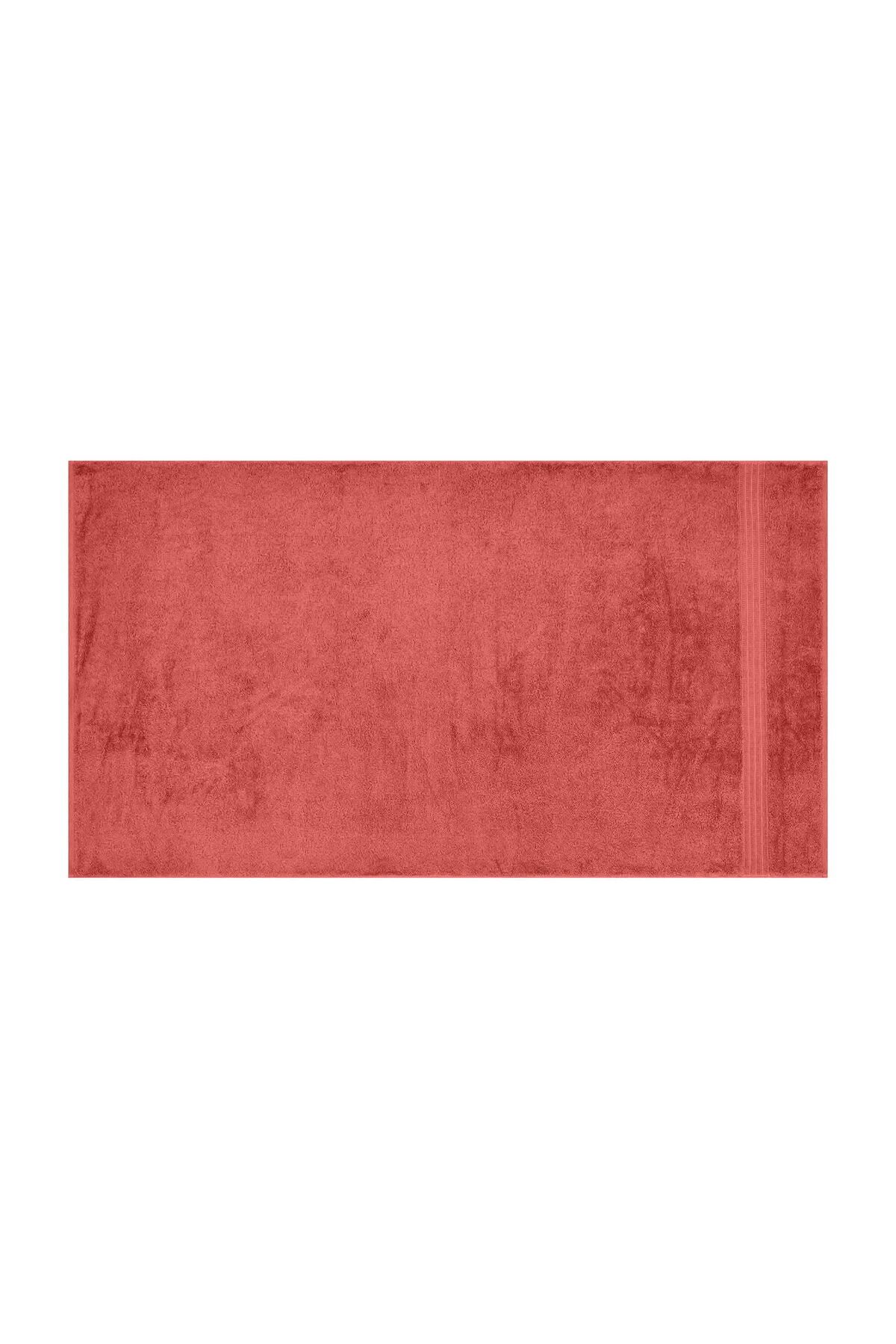 ASPARTAM Organik Pamuk Banyo Havlusu - Kiremit - 70x130 cm