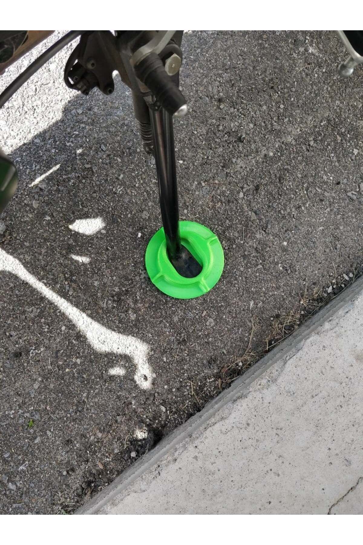 Lucest Motosiklet Kickstand Plaka (Plastik Aparattır!!!)