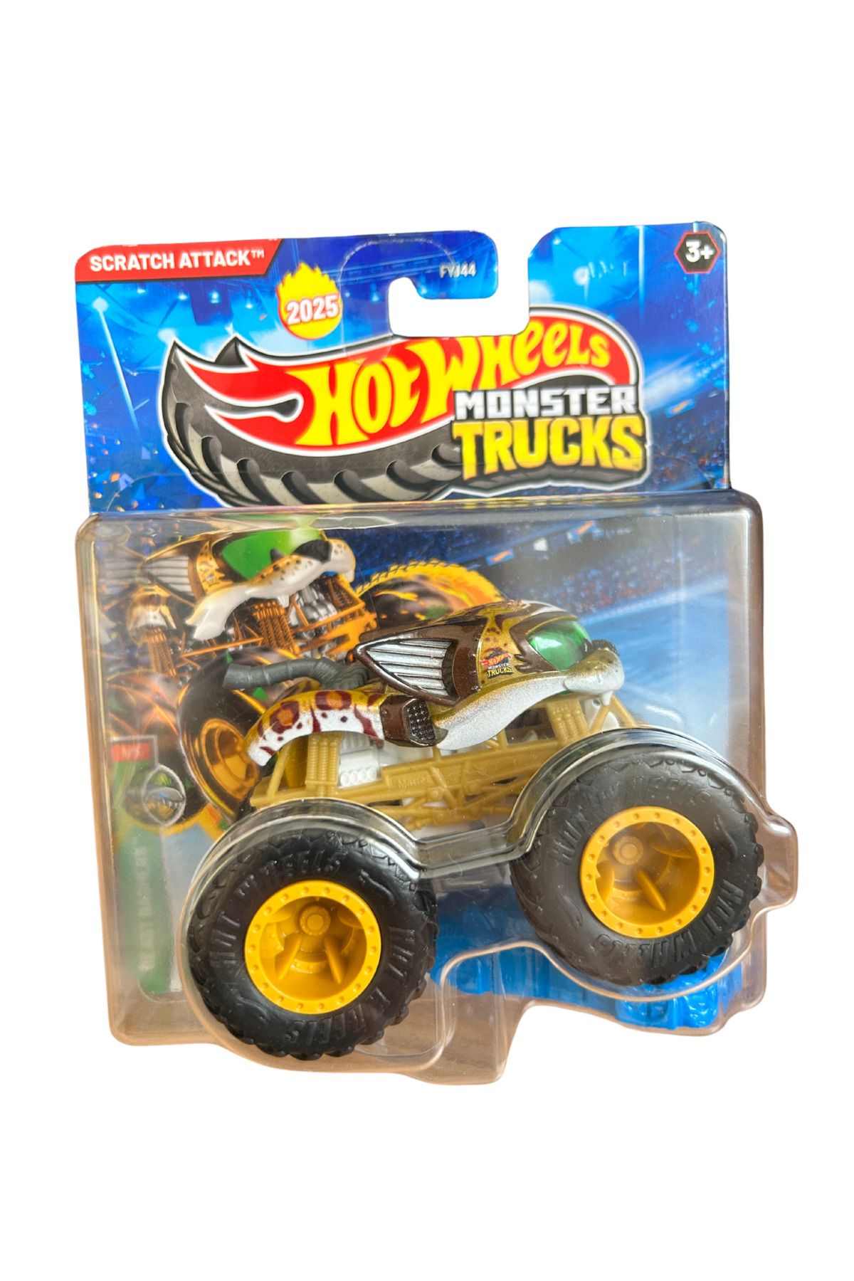 HOT WHEELS MONSTER TRUCKS 1:64 SCRATCH ATTACK