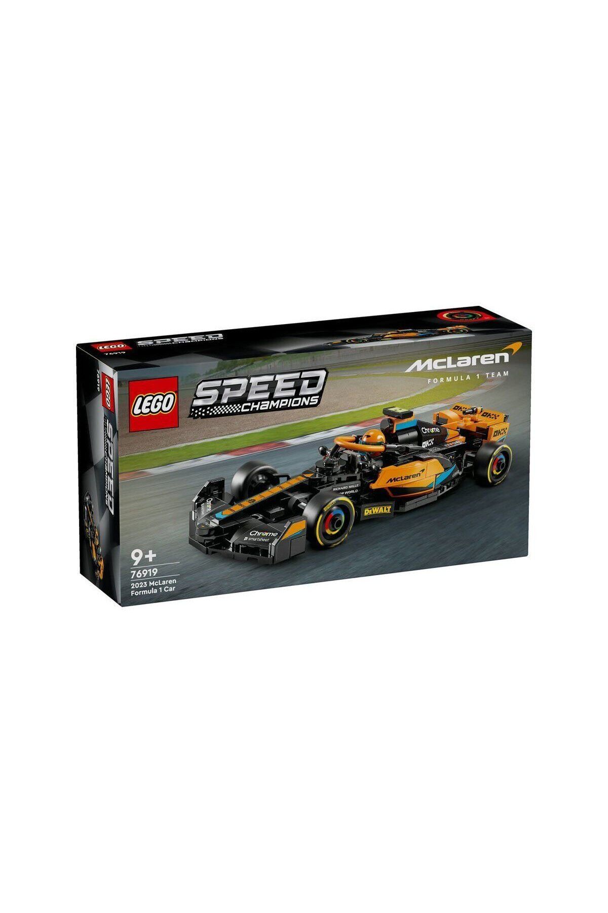 Easy Tedarik 76919 Lego Speed Champions - 2023 McLaren Formula 1 Yarış Araba 245 parça +9 yaş