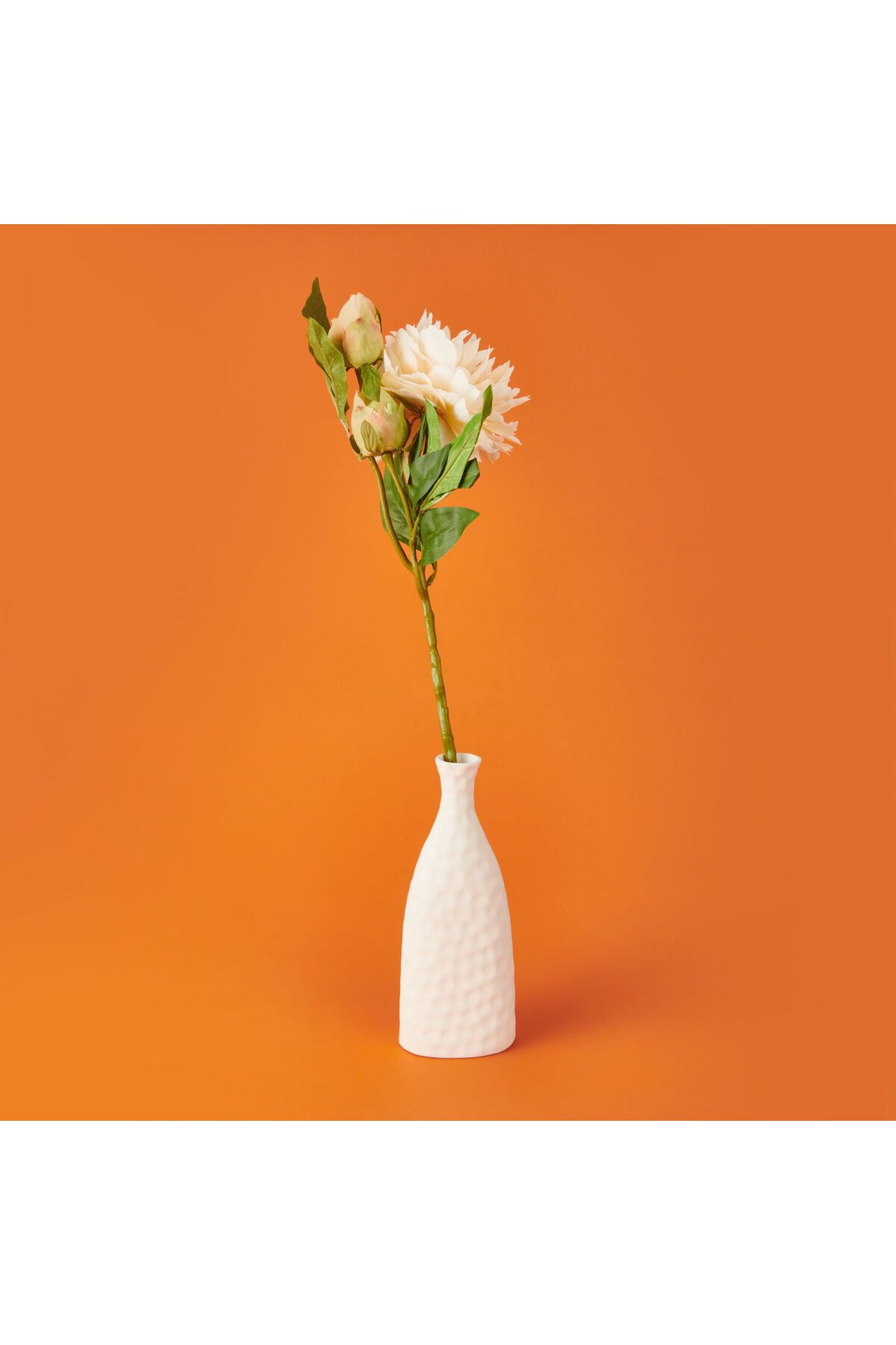 ASPARTAM Şakayık Yapay Çiçek - Krem - 65 cm
