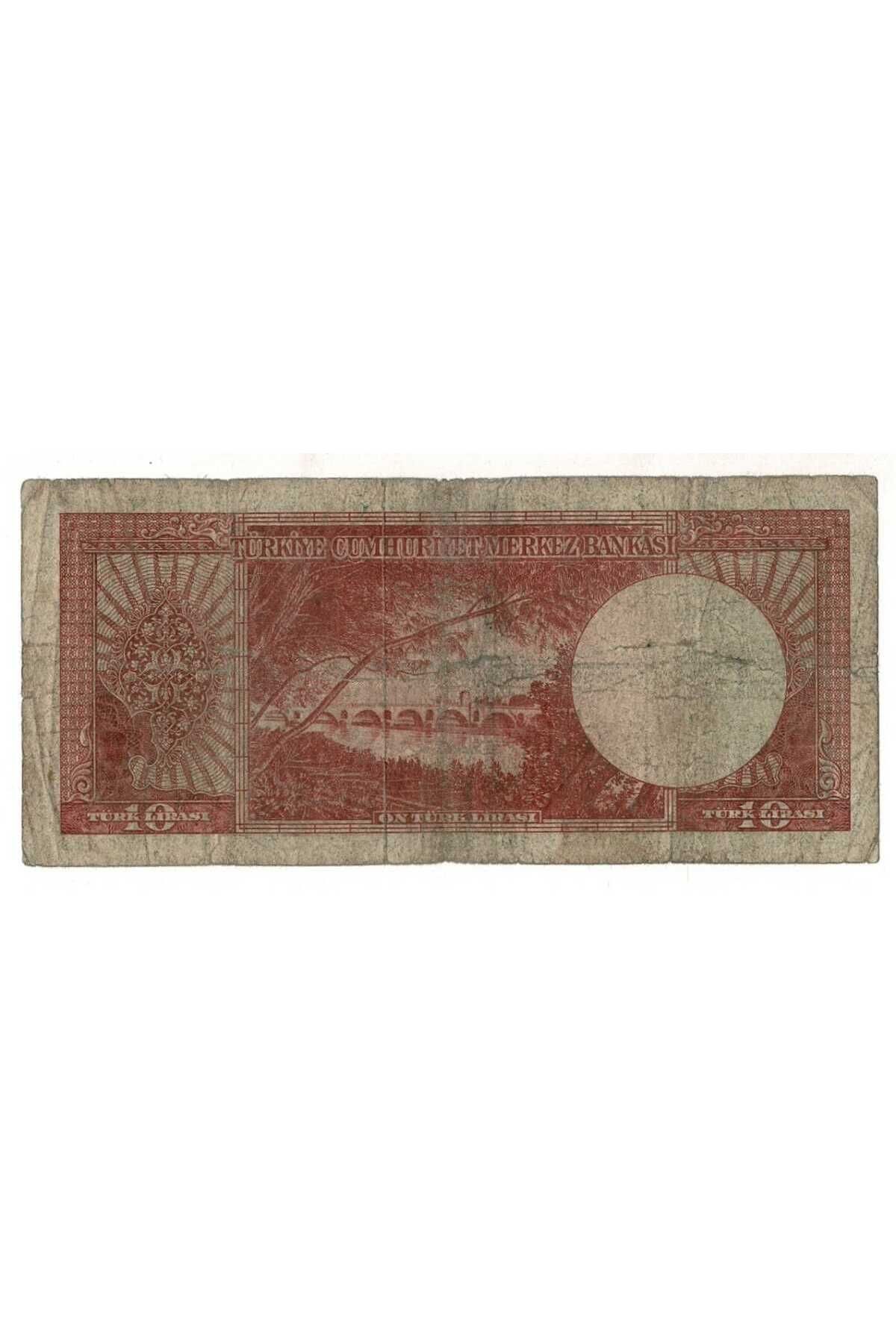 Gökçe Koleksiyon 5.Emisyon 5. Tertip 10 Türk Lirası Seri Z61 Temiz TCK9393