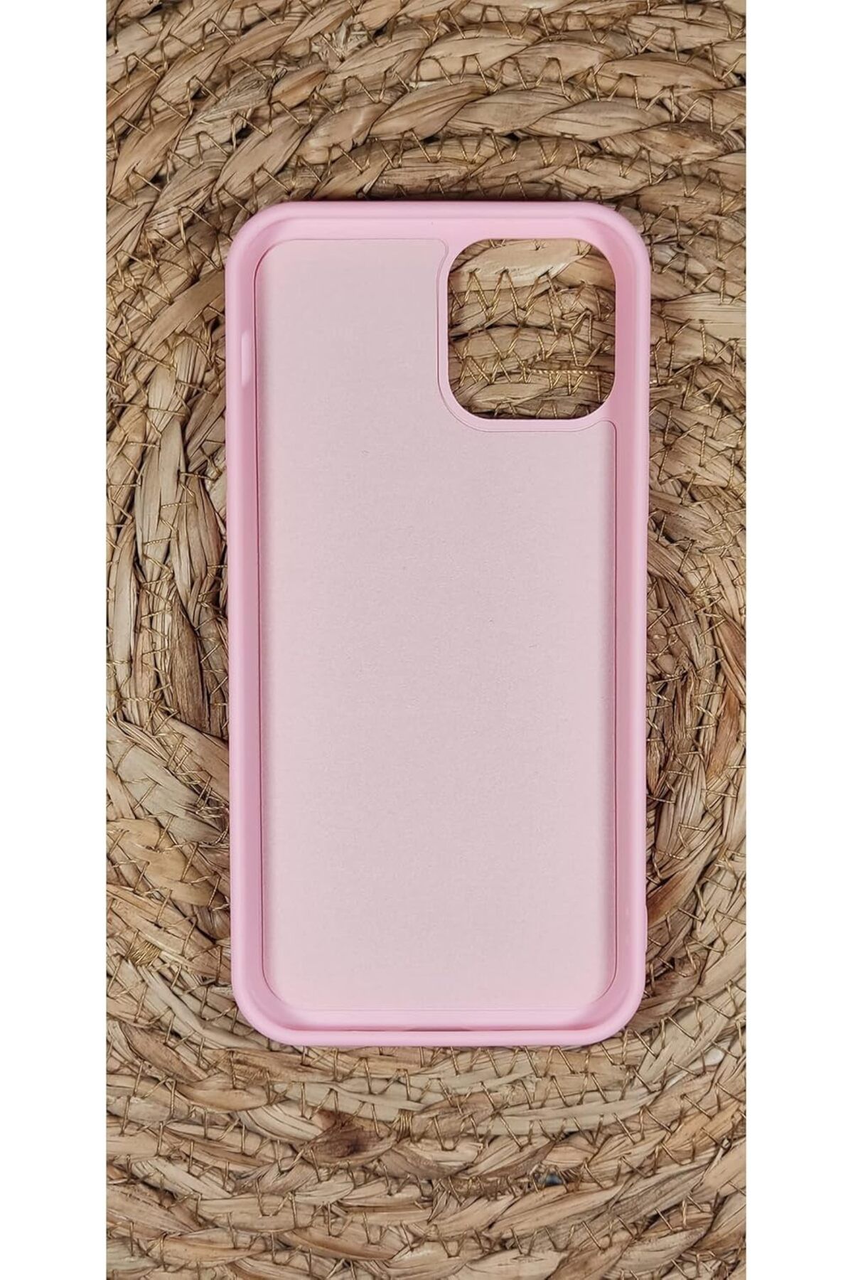 STOREMAX ELZ me-likee iPhone 12 Pro ile Uyumlu Silikon Kılıfı Mikro Fiber Astarlı Darbeye Dayanıklı Ka