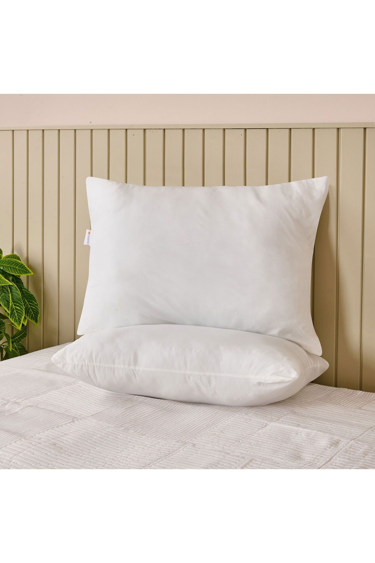 MATMEL 2'li Microfiber Yastık - Beyaz - 50x70 cm