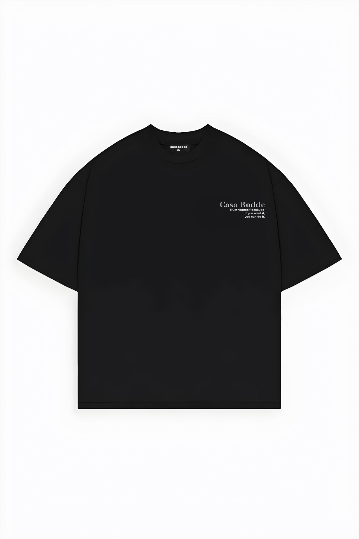 Casa Bodde Reflektör Baskılı Basic Unisex Tişört