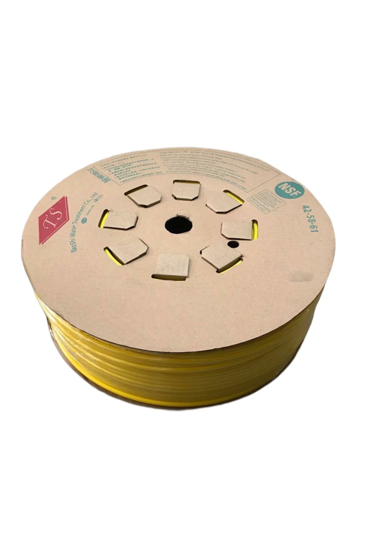 REVERSOSMOZARISU Su Arıtma Cihazı Hortum 1/4'' 300 Metre Sarı Renk