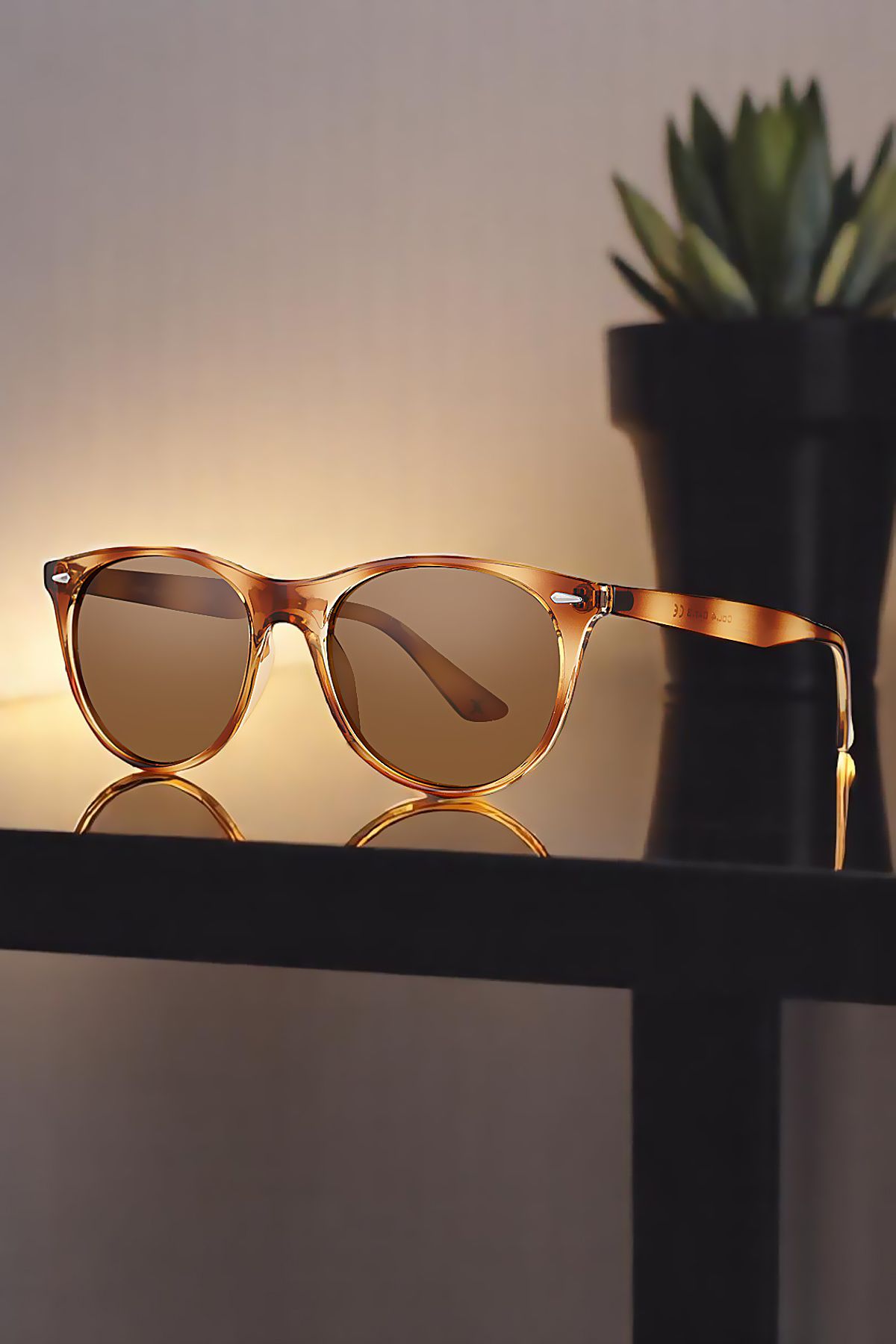 Daniel Klein %100 Polarize UV400 Korumalı Kahverengi Wayfarer Orijinal Unisex Güneş Gözlüğü DKGG6272C4